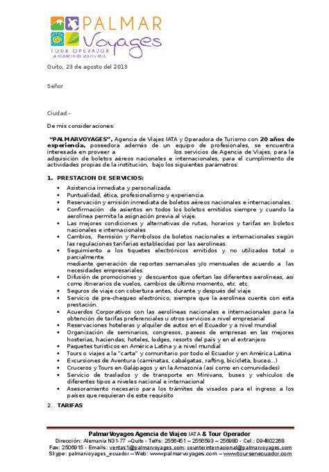 Modelo De Carta Oferta De Servicios De Transporte Financial Report Vrogue