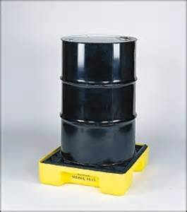 SPILL SOURCE SPILL CONTAINMENT: DRUM SPILL PALLETS EAGLE 1 DRUM 