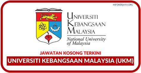 Universiti kebangsaan malaysia (ukm) open up its admission for domestic and international students across the world to pursue master degree program & phd degree scholarship for all ukm malaysia scholarship is a full free scholarship to study in abroad for all international students. Jawatan Kosong Terkini Universiti Kebangsaan Malaysia (UKM ...