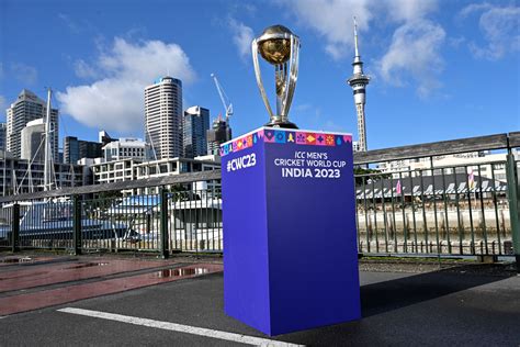Cricket World Cup 2023 Trophy Tour Celebrates Success In New Zealand