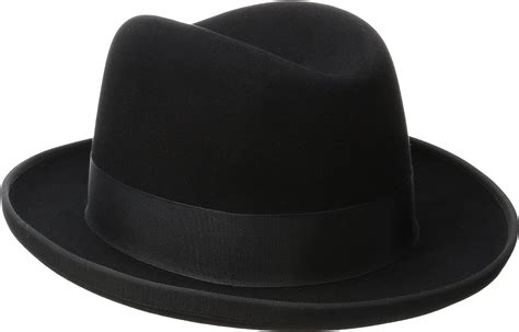 Stetson Mens Homburg Royal Deluxe Fur Felt Hat At Amazon Mens
