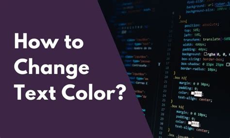 Css How To Change Text Color Explained With Simplest Guidance Life