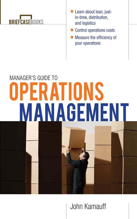 Managers Guide To Operations Managementcoffee With E Books Mediafire