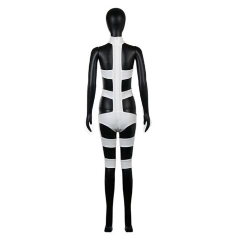 The Fifth Element Leeloo Sexy Body Suit Pure White Bandage Speed Cosplay