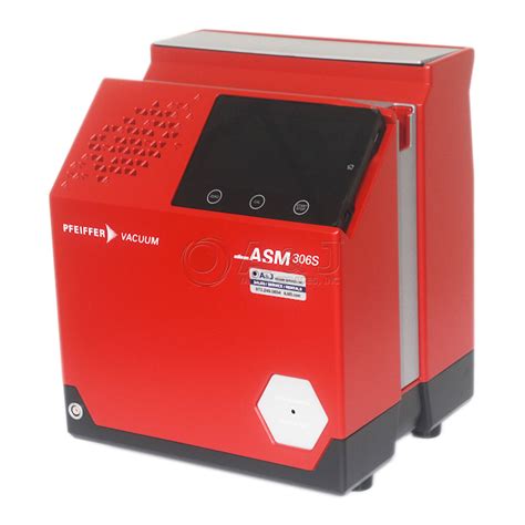 Pfeiffer Vacuum Adixen Asm310 Asm 310 And Asm 306s Leak Detector