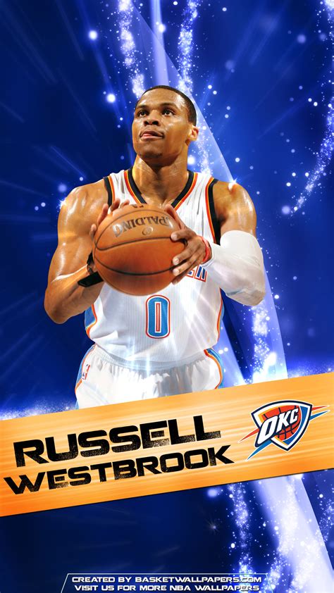 Check out the random wallpapers. Russell Westbrook OKC Thunder 2016 Mobile Wallpaper ...