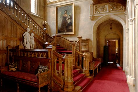 Downton Abbey Grand Staircase Highclere Castle Interior Highclere