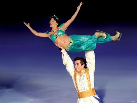 Aladdin And Jasmine On Ice Disney On Ice Disney Face Characters
