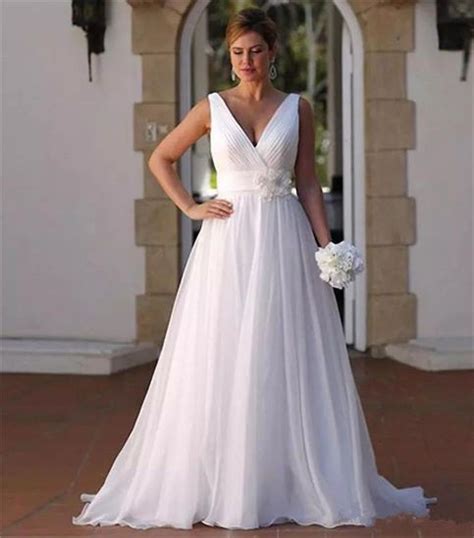 But buying online and offline shouldn't be your question. 2019 Simple Wedding Dress Chiffon Bridal Ball Gown Wedding ...