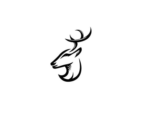 Abstract Deer Logo Deer Design Logo Animal Logo Inspiration