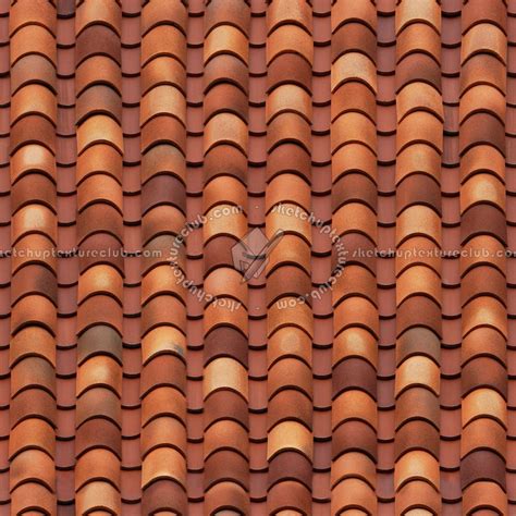 Clay Roof Texture Seamless 19567