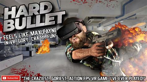 HARD BULLET GAMEPLAY The Craziest VR FPS I Ve Ever Played It Feels Like MAX PAYNE VR