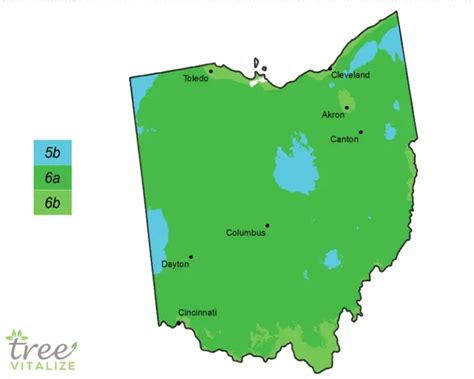 Planting Zones Ohio Hardiness Gardening And Climate Zone