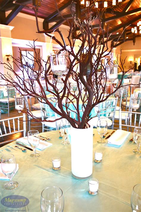 Manzanita Branch Centerpiece Manzanita Branch Centerpieces Wedding