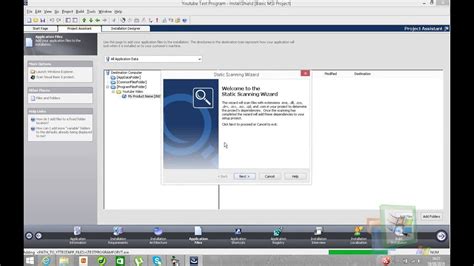 With installshield you can create installers for your applications. Using the InstallShield Wizard Program - YouTube