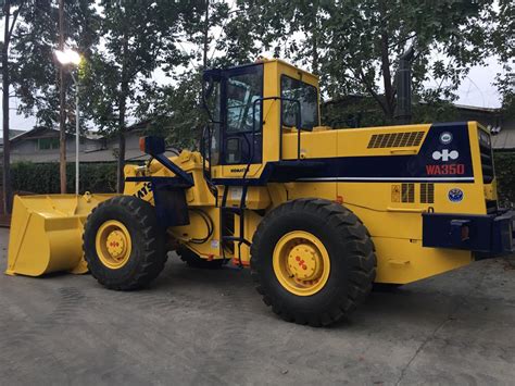 Wheel Loader Komatsu Wa350 1 Built Up Exxa