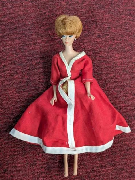 vintage mattel 1960 s blonde bubble cut barbie midge doll short hair red dress 89 99 picclick