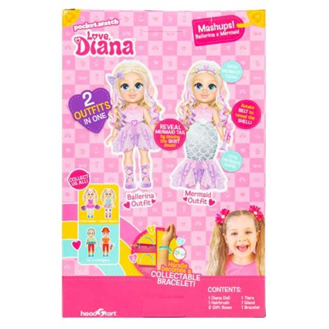 Love Diana 13 Inch Doll Mashups Ballerina X Mermaid Toys4me