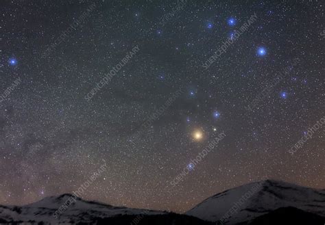 Night Sky Over The Alps Stock Image C0243824 Science Photo Library