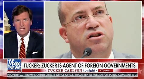 Tucker Carlson Hits Cnns Jeff Zucker For Fox News ‘propaganda Slam