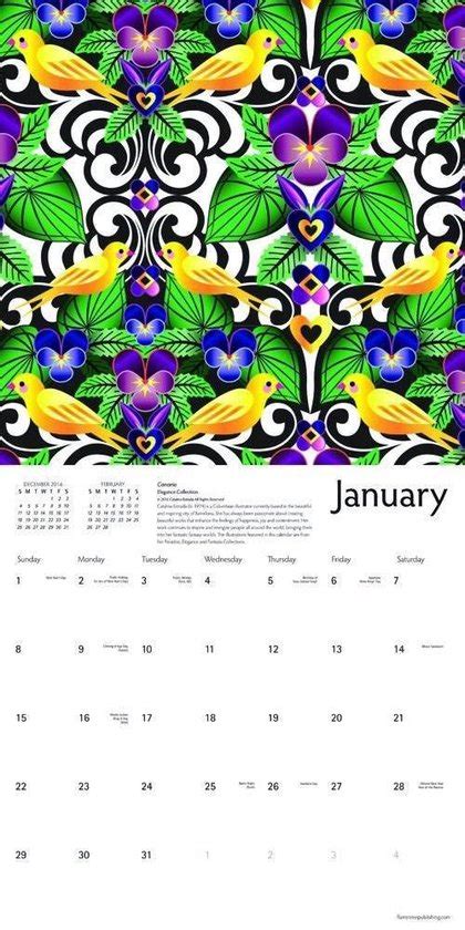 Catalina Estrada Wall Calendar 2017