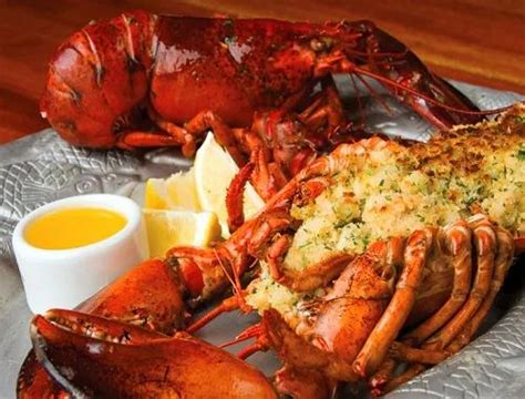 Baked Stuffed Lobster Recipe With Shrimp And Scallops Lobster Recipes