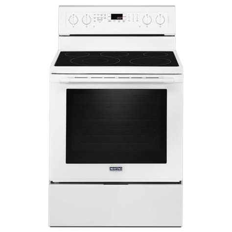 Maytag 30 In Smooth Surface 5 Elements 64 Cu Ft Self Cleaning