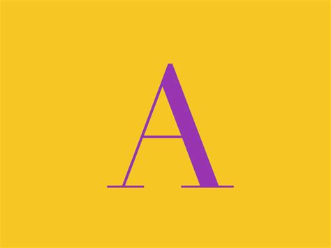 Animated Letter A Gif