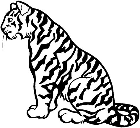 Tiger Coloring Pages For Kids 101 Coloring