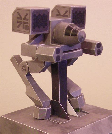 Walking Papercraft Mech Warrior 20 Steps With Pictures Instructables