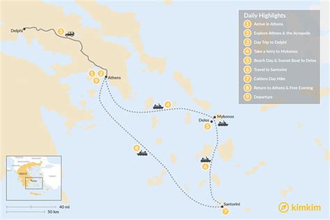 Greek Hotspots In Athens Mykonos And Santorini 9 Days Kimkim