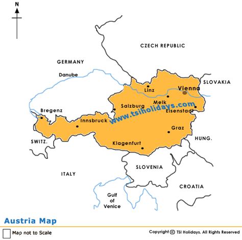 Map Of Austria Austria Tours Austria Tour Packages Tours In Austria