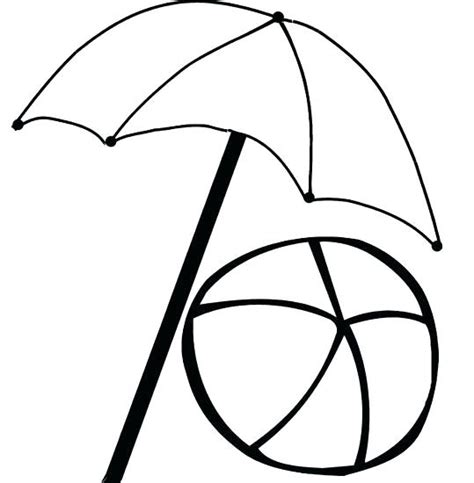 In this section, find a large selection of coloring pages beach ball. Beach Umbrella Coloring Page at GetColorings.com | Free ...