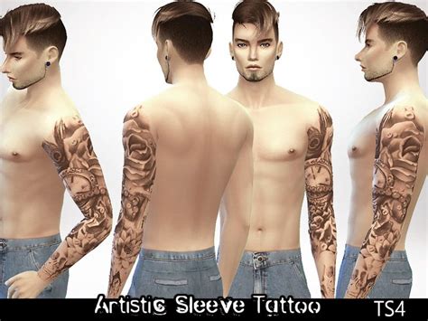 Image Result For Sims 4 Tattoos Sims 4 Tattoos Sims 4 Cc Skin Sims 4