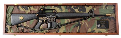 Lot Detail M Cased Vietnam Commemorative M16 Semi Automatic Rifle