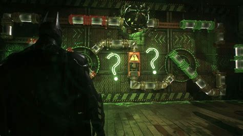 All riddler trophies, riddles, and breakable objects in batman: Batman: Arkham Knight - Part 47: Riddler Roundup - Founders' Bases - YouTube