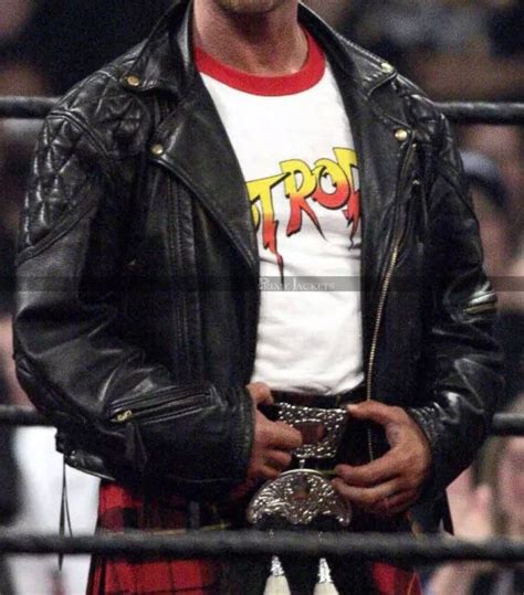 Wwe Wrestler Roddy Piper Leather Jacket Hot Sex Picture