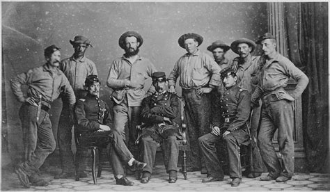 Men Of The 6th New York Volunteer Infantry Pose For A Photo In 1862