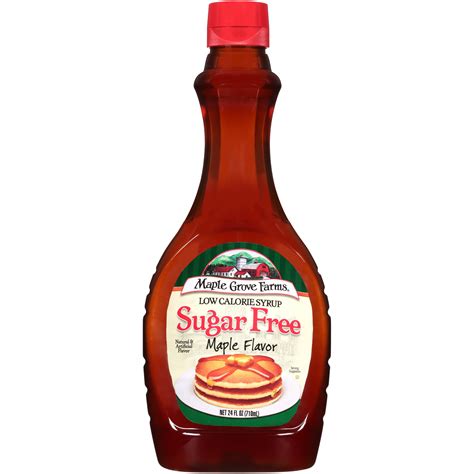 Maple Grove Farms Sugar Free Maple Flavor Syrup 24 Fl Oz Home And Garden