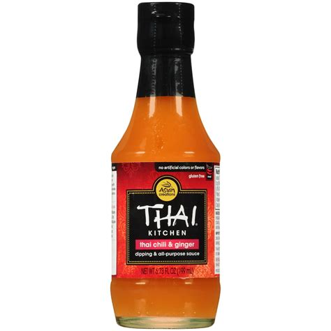 Thai KitchenÂ® Thai Chili And Ginger Dipping And All Purpose Sauce Medium 6 73 Fl Oz Bottle