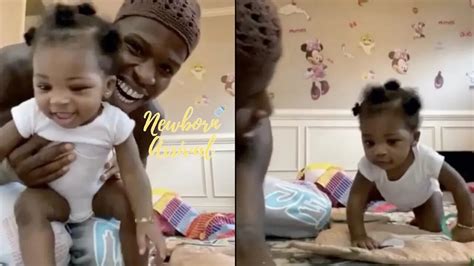 Quando Rondo Teaches Daughter Italy To Crawl During Daddy Duty 🚼