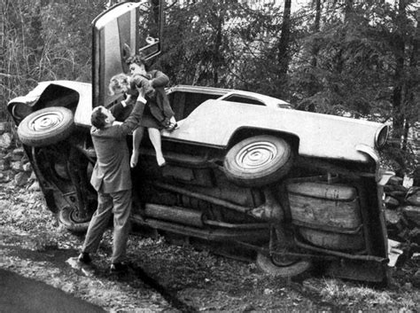 See 35 Vintage Car Wrecks From The Days Before Seat Belts And Airbags