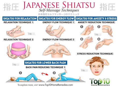 Japanese Shiatsu Self Massage Techniques For Pain Relief And Relaxation Top 10 Home Remedies