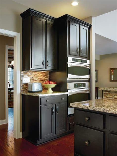 Aristokraft Cabinetry Double Oven Kitchen Cabinet Transitional