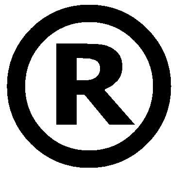 In canada, an equivalent marque de commerce symbol, u0001f16a (u+1f16a) is used in quebec. Registered Trademark Symbol Vector - ClipArt Best