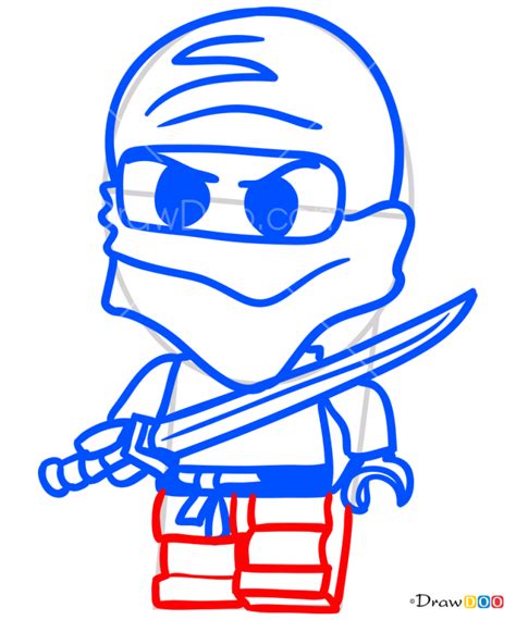 How To Draw Brick Ninja Chibi