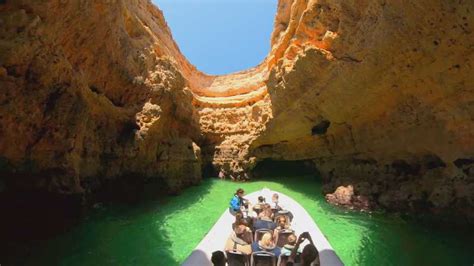 Albufeira Benagil Cave And Dolphin Sightseeing Boat Cruise Getyourguide