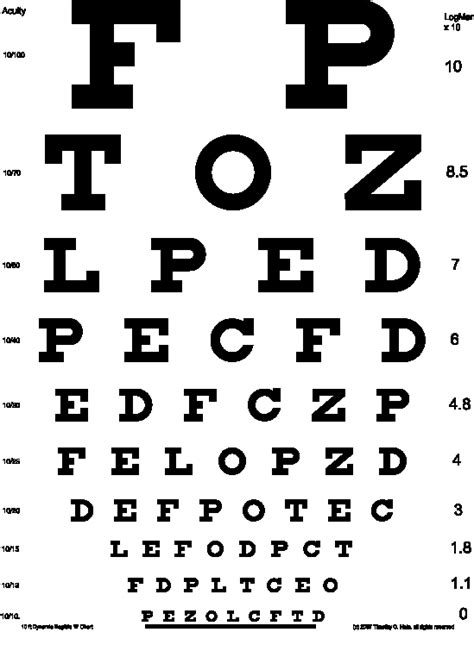 Pinhole Glasses Evidence Eye Chart Opticians Role Play Free Early