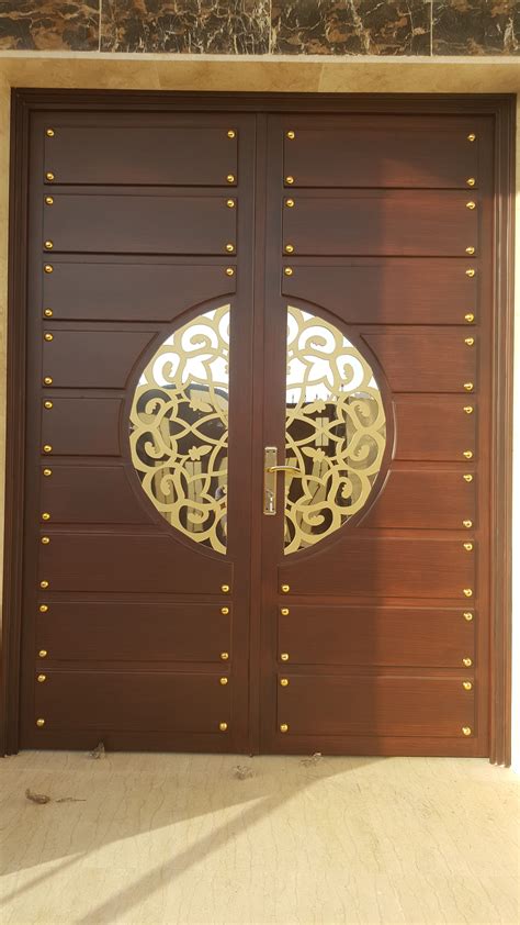 Door بابحديد بابمدخل Wooden Main Door Design Main Entrance