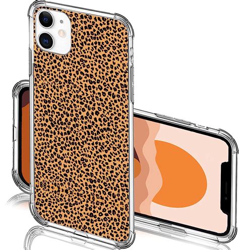 Cheetah Print Phone Case For Iphone 11protective